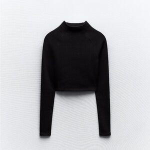 Zara Raglan Sleeve Top